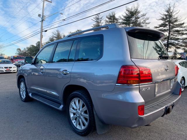 JTJHY00WX84002078 - 2008 LEXUS LX 570 GRAY photo 4