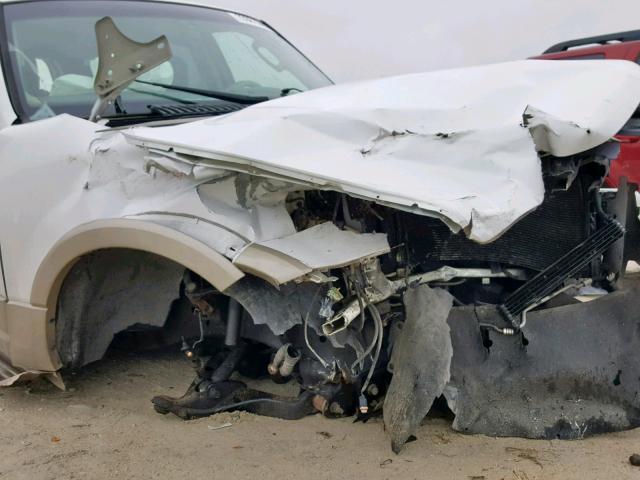 1FMFU17557LA27706 - 2007 FORD EXPEDITION თეთრი ფოტო 9