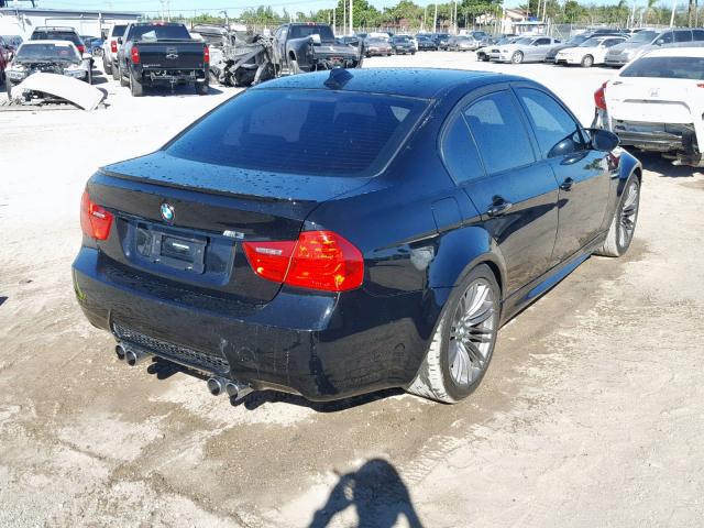 WBSPM93599E201256 - 2009 BMW M3 BLACK photo 4