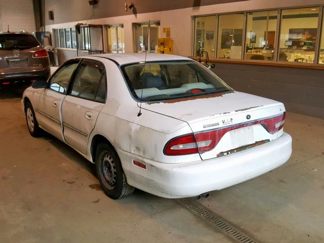 4A3AJ46G9SE009537 - 1995 MITSUBISHI GALANT S WHITE photo 3