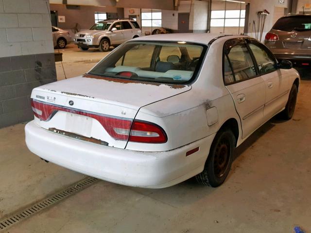 4A3AJ46G9SE009537 - 1995 MITSUBISHI GALANT S WHITE photo 4