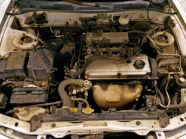 4A3AJ46G9SE009537 - 1995 MITSUBISHI GALANT S WHITE photo 7