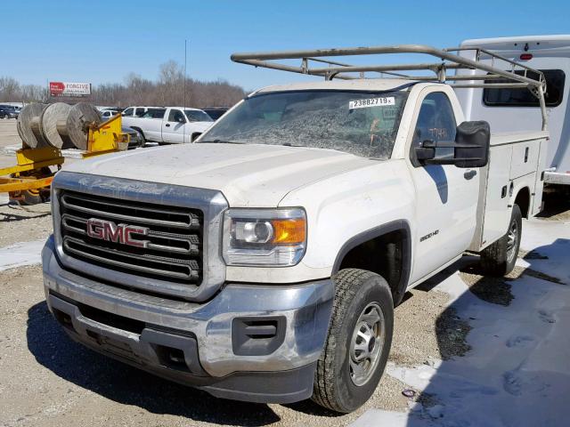 1GD01XEG2FZ521085 - 2015 GMC SIERRA C25 WHITE photo 2