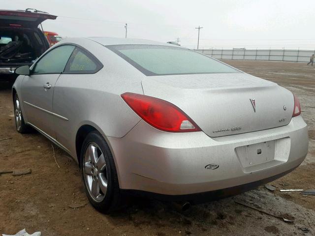 1G2ZH158164245397 - 2006 PONTIAC G6 GT SILVER photo 3