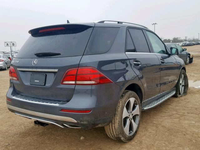 4JGDA5JB5GA783554 - 2016 MERCEDES-BENZ GLE 350 GRAY photo 4