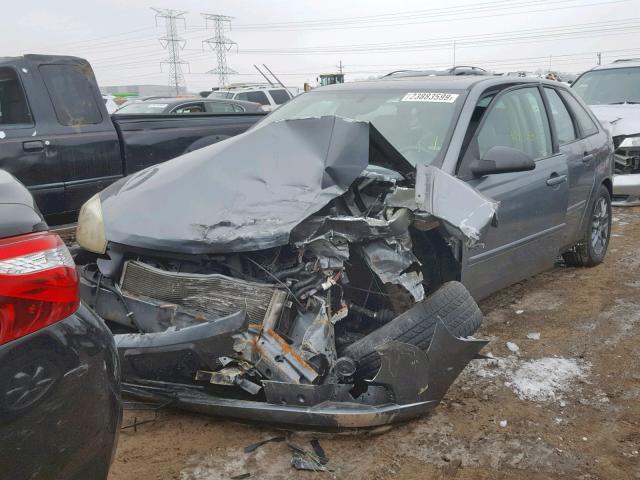 1G1ZU64874F167823 - 2004 CHEVROLET MALIBU MAX 灰色 照片 2