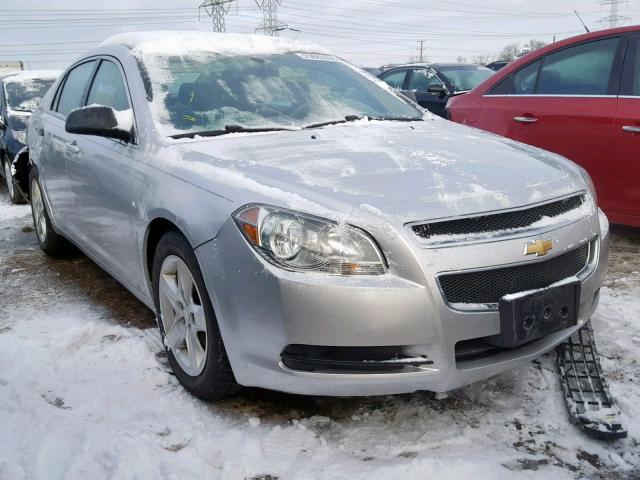 1G1ZB5EB3A4116868 - 2010 CHEVROLET MALIBU LS SILVER photo 1