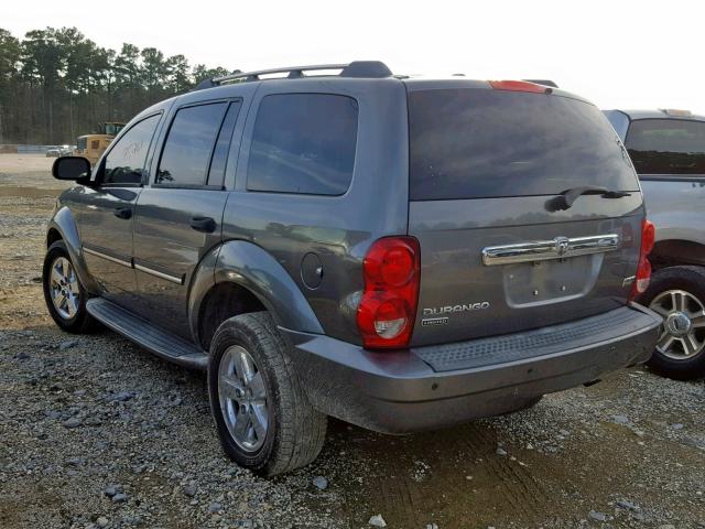 1D8HD58207F500517 - 2007 DODGE DURANGO LI GRAY photo 3