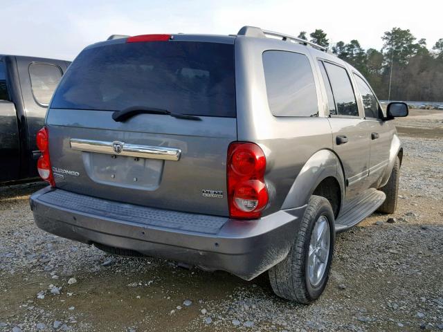 1D8HD58207F500517 - 2007 DODGE DURANGO LI GRAY photo 4