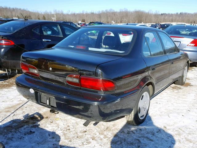 1Y1SK5267VZ439258 - 1997 GEO PRIZM BASE BLACK photo 4