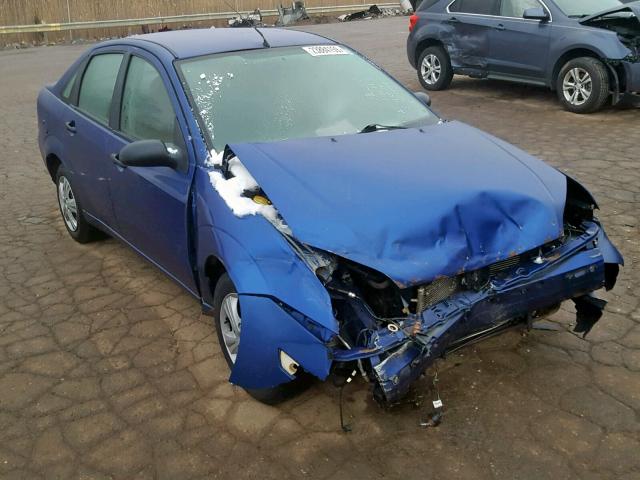 1FAFP34N95W282954 - 2005 FORD FOCUS ZX4 BLUE photo 1