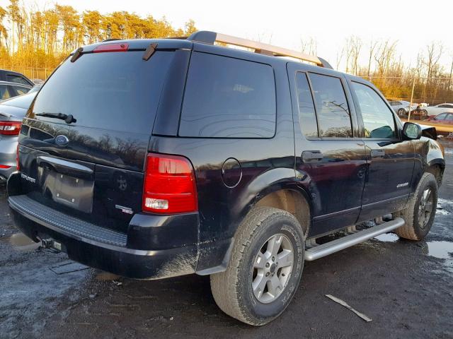1FMZU73K75UA64159 - 2005 FORD EXPLORER X 黑色 照片 4