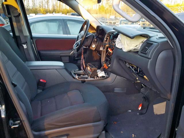 1FMZU73K75UA64159 - 2005 FORD EXPLORER X 黑色 照片 5