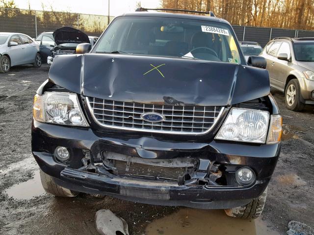 1FMZU73K75UA64159 - 2005 FORD EXPLORER X 黑色 照片 9