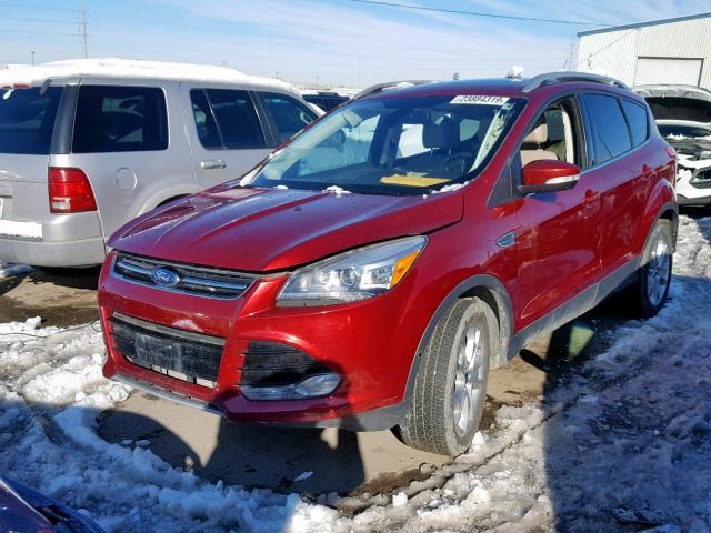 1FMCU9J96GUA39953 - 2016 FORD ESCAPE TIT RED photo 2