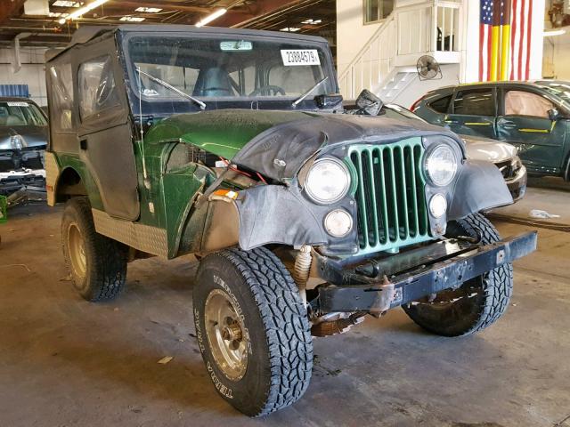 8305017374368 - 1971 JEEP CJ5 GREEN photo 1