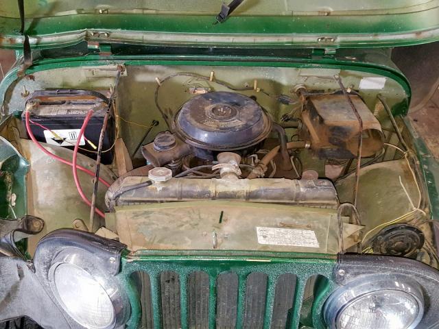 8305017374368 - 1971 JEEP CJ5 GREEN photo 7