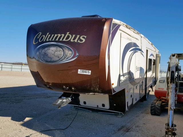 4X4FCMR25G6005970 - 2016 WILDWOOD 5TH WHEEL BEIGE photo 2