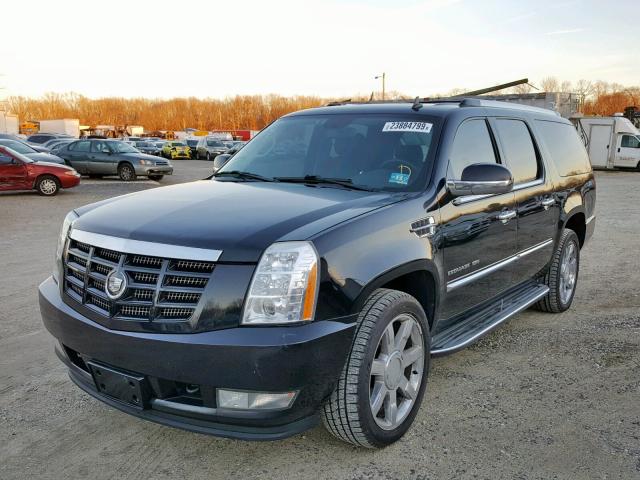 1GYUKHEF1AR291882 - 2010 CADILLAC ESCALADE E BLACK photo 2