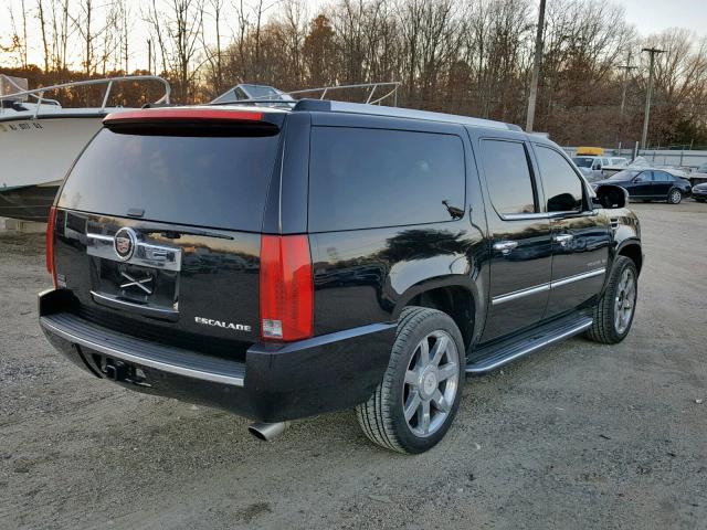 1GYUKHEF1AR291882 - 2010 CADILLAC ESCALADE E BLACK photo 4