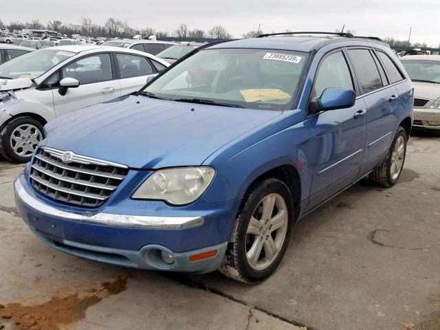 2A8GF68X97R286120 - 2007 CHRYSLER PACIFICA T BLUE photo 2