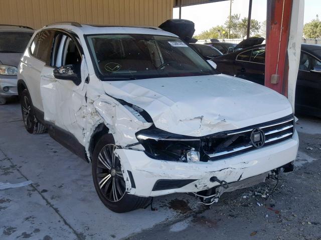 3VV3B7AX3JM077909 - 2018 VOLKSWAGEN TIGUAN SE WHITE photo 1