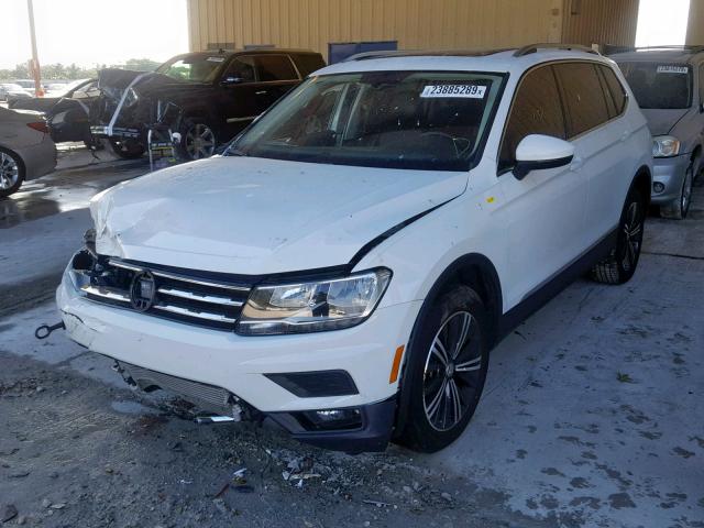 3VV3B7AX3JM077909 - 2018 VOLKSWAGEN TIGUAN SE WHITE photo 2