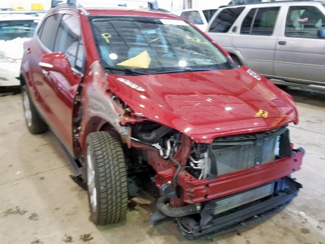 KL4CJASB9GB532645 - 2016 BUICK ENCORE RED photo 1