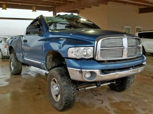 3D3KU26C84G130742 - 2004 DODGE RAM 2500 S Կապույտ լուսանկար 1