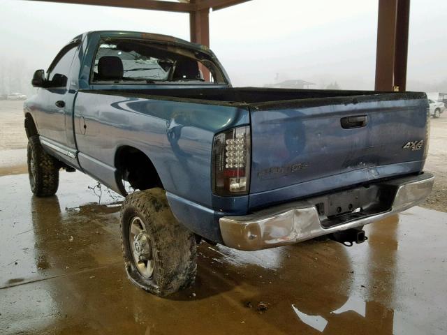 3D3KU26C84G130742 - 2004 DODGE RAM 2500 S Կապույտ լուսանկար 3