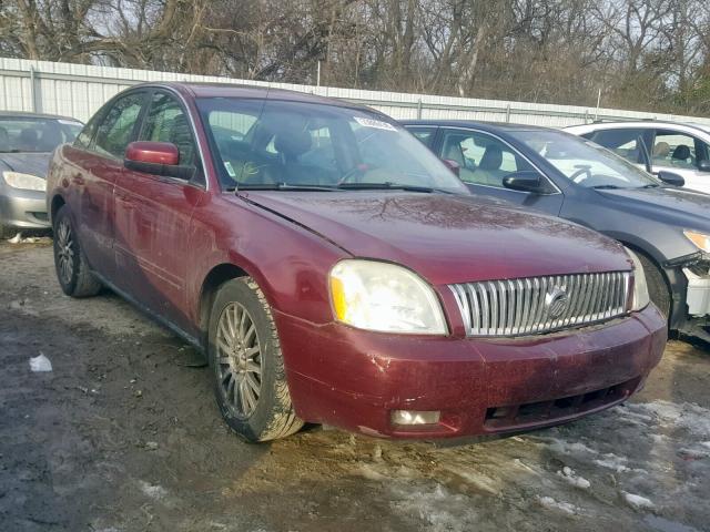 1MEFM40175G611655 - 2005 MERCURY MONTEGO LU BURGUNDY photo 1