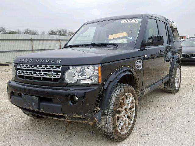 SALAK2D40DA683219 - 2013 LAND ROVER LR4 HSE LU BLACK photo 2