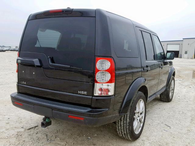 SALAK2D40DA683219 - 2013 LAND ROVER LR4 HSE LU BLACK photo 4