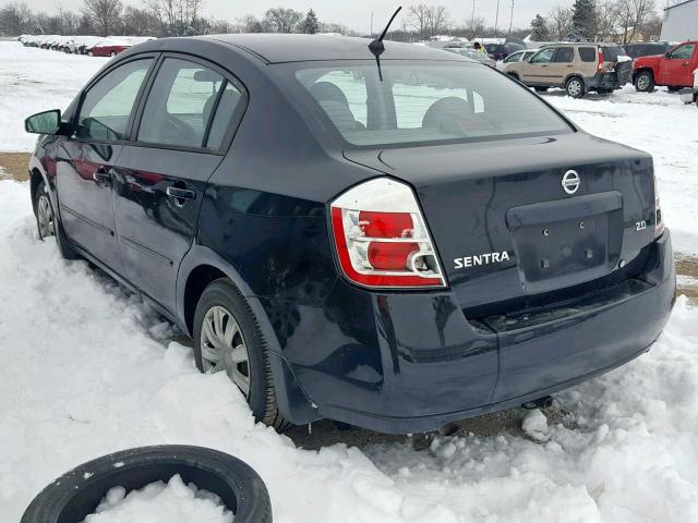 3N1AB61E97L670741 - 2007 NISSAN SENTRA 2.0 BLACK photo 3