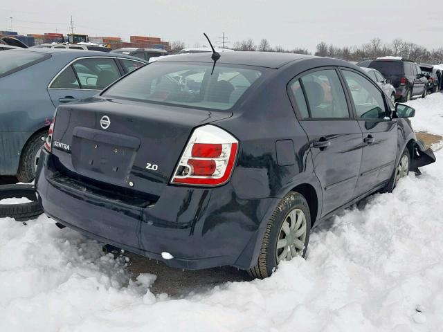 3N1AB61E97L670741 - 2007 NISSAN SENTRA 2.0 BLACK photo 4