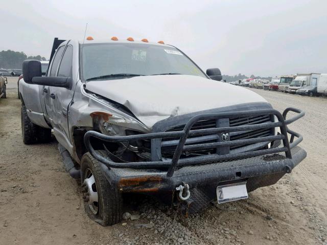 3D7MX48C87G713968 - 2007 DODGE RAM 3500 S SILVER photo 1