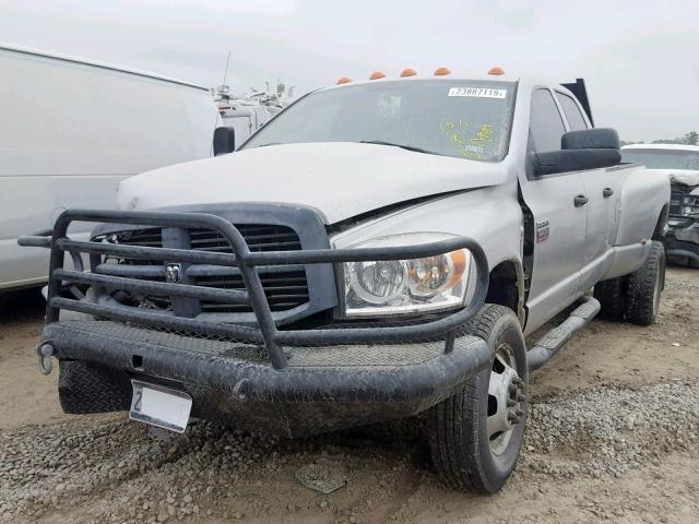 3D7MX48C87G713968 - 2007 DODGE RAM 3500 S SILVER photo 2