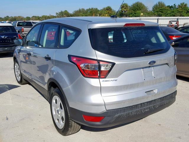 1FMCU0F77HUC92543 - 2017 FORD ESCAPE S SILVER photo 3