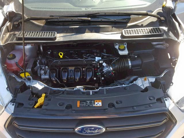 1FMCU0F77HUC92543 - 2017 FORD ESCAPE S SILVER photo 7