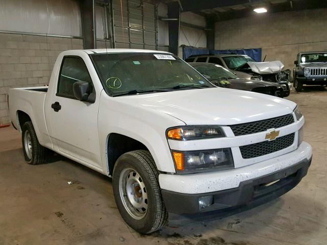 1GCCSBF98C8158424 - 2012 CHEVROLET COLORADO WHITE photo 1