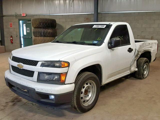 1GCCSBF98C8158424 - 2012 CHEVROLET COLORADO WHITE photo 2