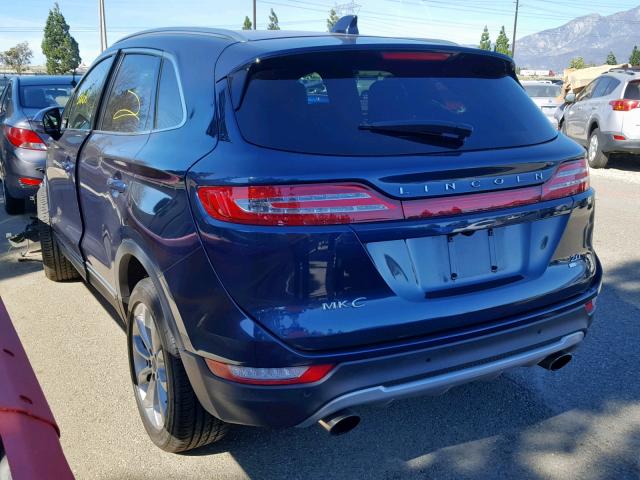 5LMCJ2C95GUJ07881 - 2016 LINCOLN MKC SELECT BLUE photo 3