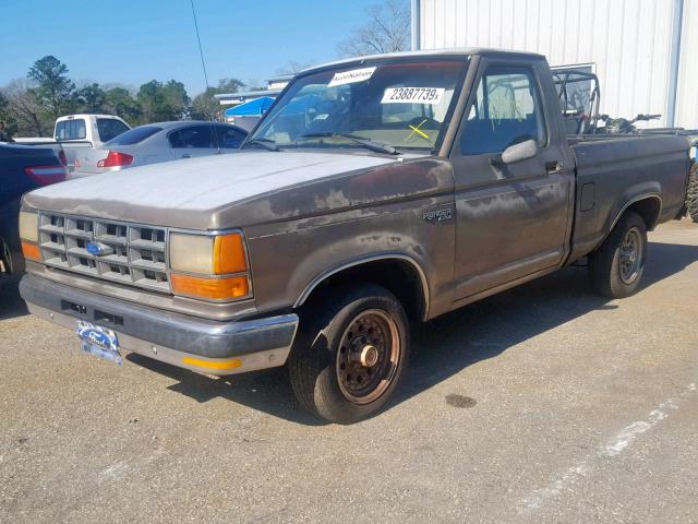 1FTCR10A6LUB58633 - 1990 FORD RANGER TWO TONE photo 2