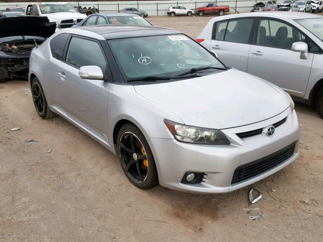 JTKJF5C76C3024968 - 2012 TOYOTA SCION TC SILVER photo 1