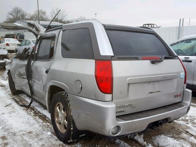 1GKET12S946196741 - 2004 GMC ENVOY XUV SILVER photo 3