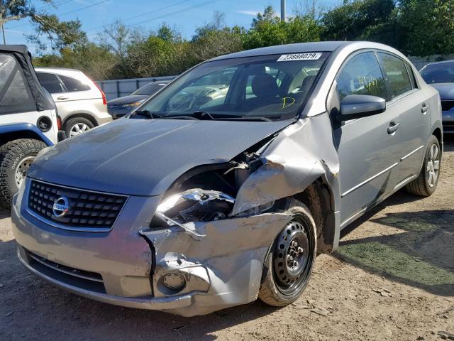 3N1AB61E47L725211 - 2007 NISSAN SENTRA 2.0 GRAY photo 2