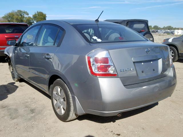 3N1AB61E47L725211 - 2007 NISSAN SENTRA 2.0 GRAY photo 3