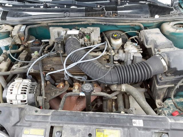 1G2JB5248V7520168 - 1997 PONTIAC SUNFIRE SE GREEN photo 7