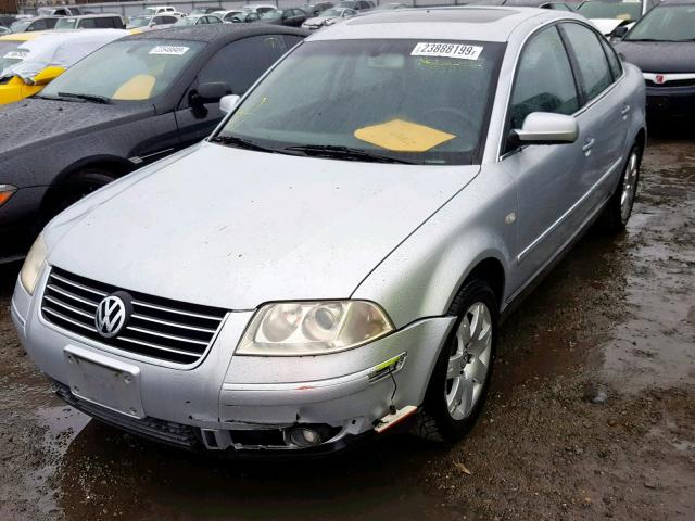 WVWTH63BX1E163233 - 2001 VOLKSWAGEN PASSAT GLX 银色 照片 2
