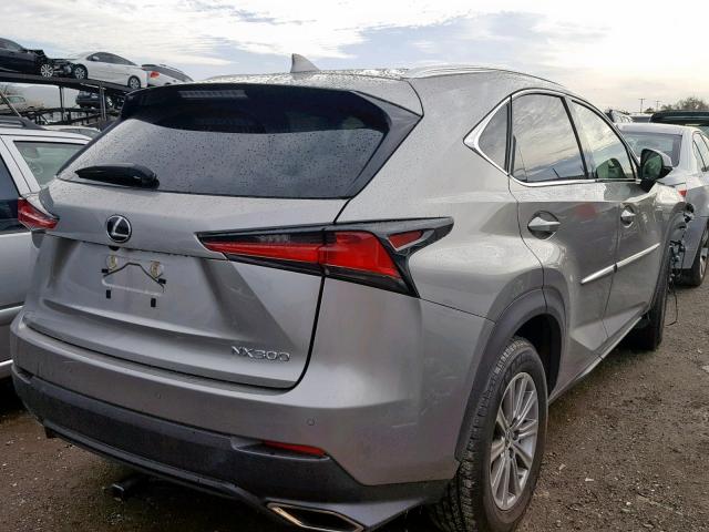 JTJBARBZXJ2156863 - 2018 LEXUS NX 300 GRAY photo 4